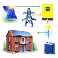 Солнечная электростанция «Дом - 2» (Независимость+Экономия)